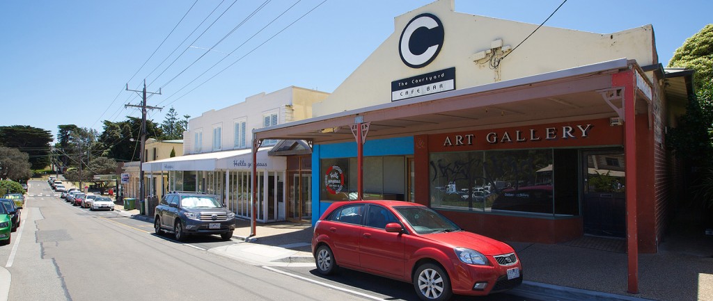 Four shops alongside the iconic Portsea Hotel are being offered for lease.
