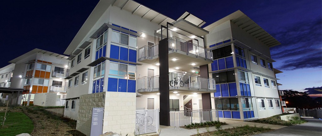 The Campus Living Village at the University of Canberra. Picture: Campus Living Villages.
