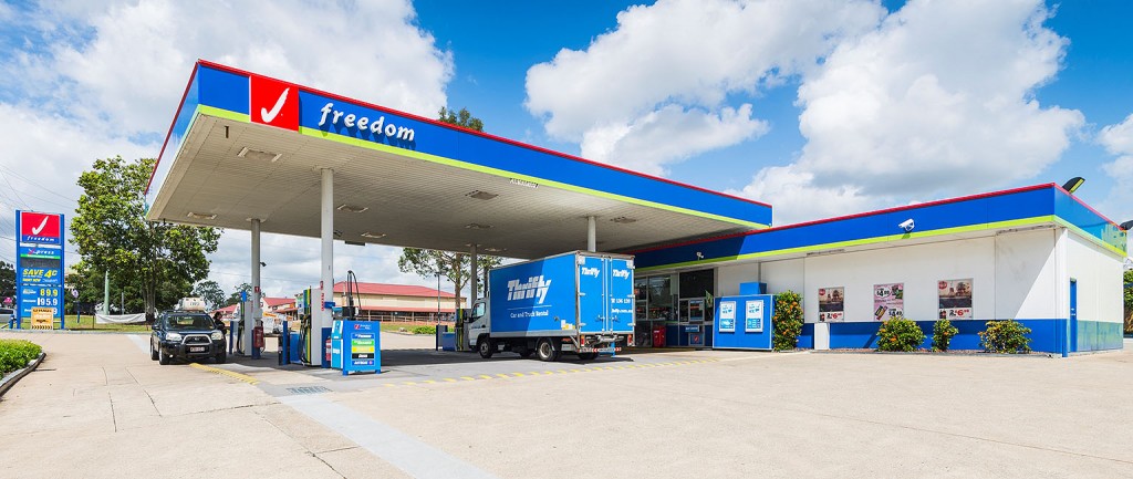 Queensland petrol stations are in hot demand.
