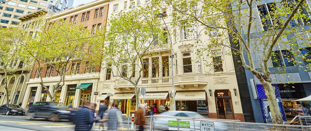 The retail component of Melbourne’s Athenaeum Club is up for lease.
