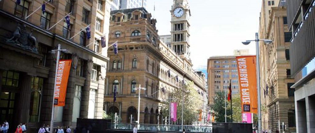 The Sydney GPO building at 1 Martin Place.
