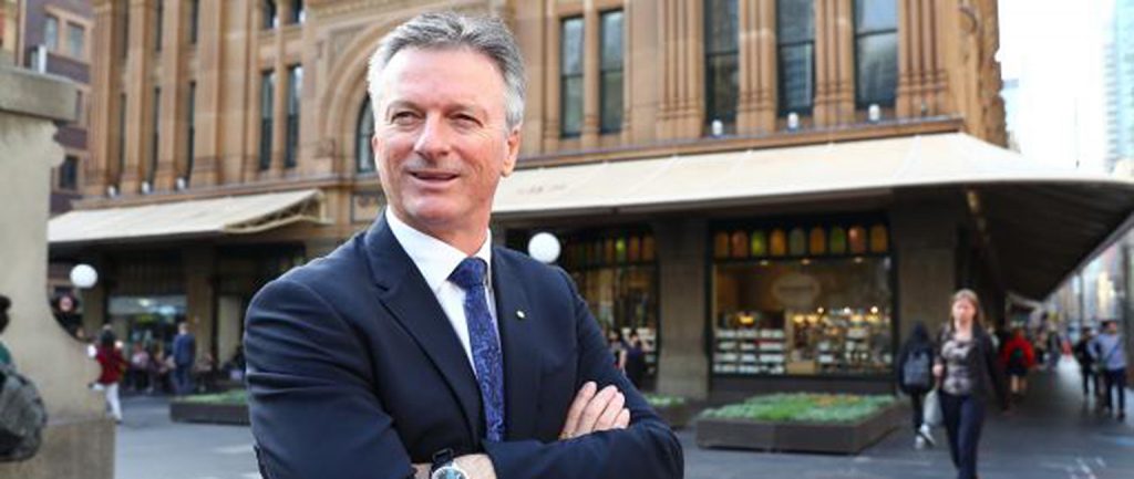 Steve Waugh’s cricketing fame has helped to open doors in the business world. Picture: Renee Nowytarger
