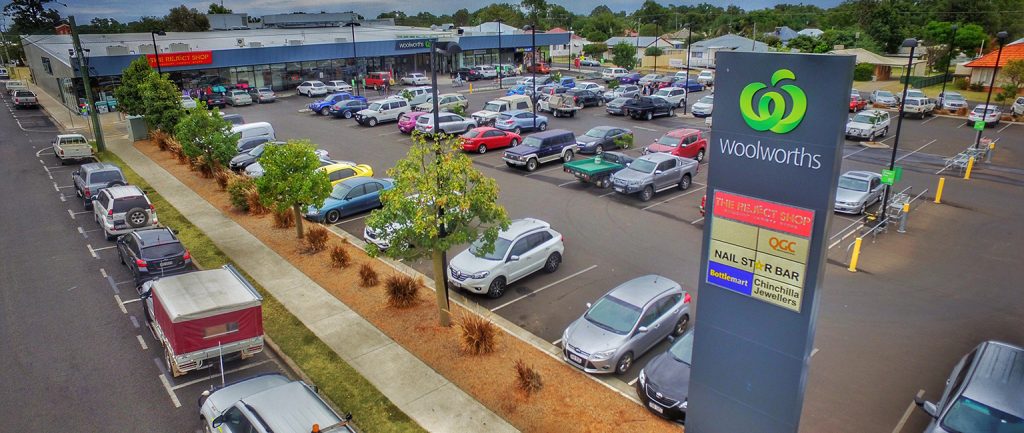 A shopping centre anchored by Woolworths in Chinchilla sold for more than $20 million.
