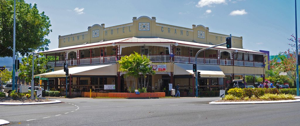 The Grand Hotel Cairns is on the market.
