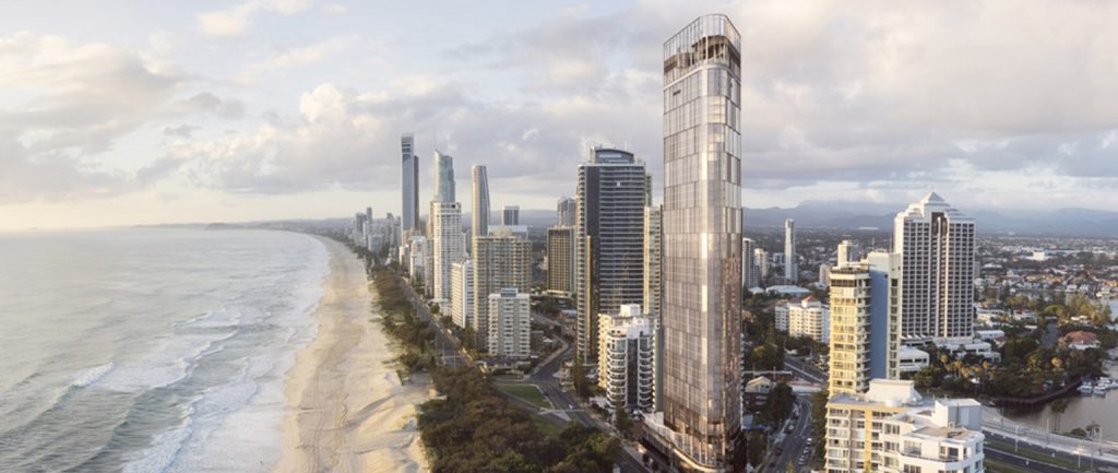 An artist’s impression of Aquis Australia’s $440 million Gold Coast development.
