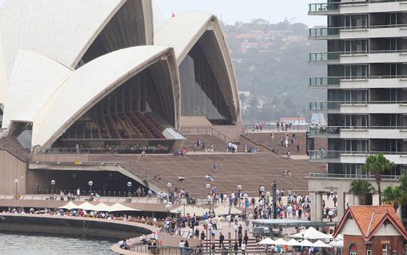 Circular Quay could soon be home to another skyscraper. Picture: Hollie Adams.
