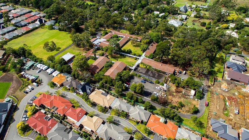 The 3.36ha property at 111 Mangans Rd, Lilydale, is on the market for $6 million.
