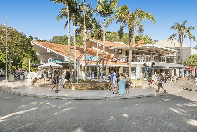 The Hasting Street, Noosa commercial property that sold for $21 million.
