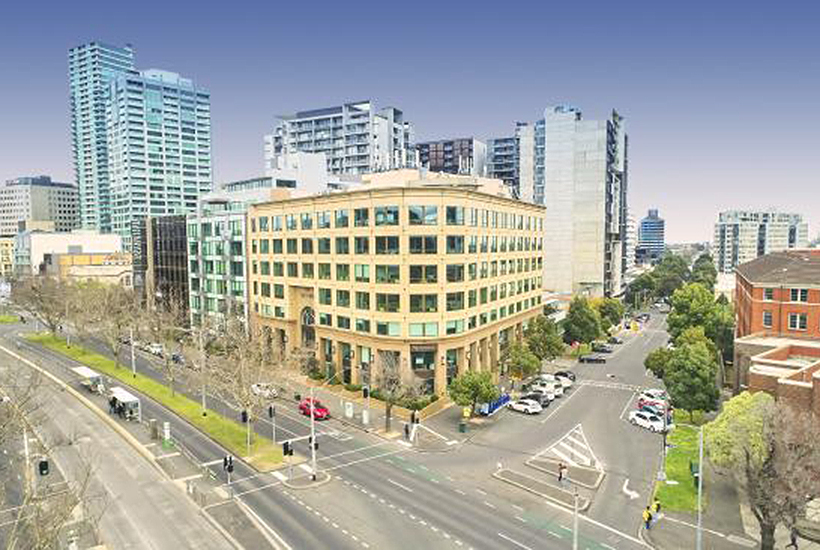 The Myer family is selling 312 St Kilda Rd.
