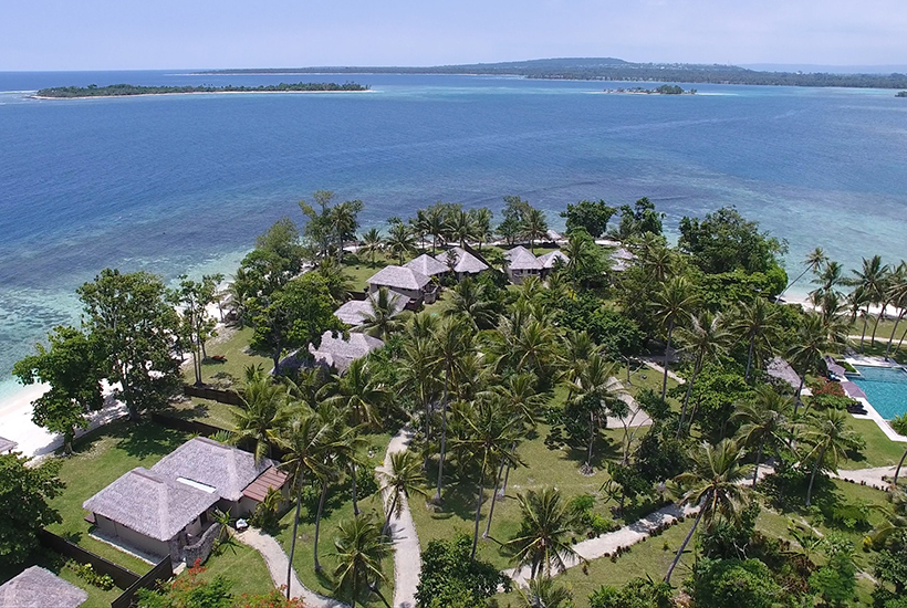 The Eratap Beach Resort in Vanuatu.
