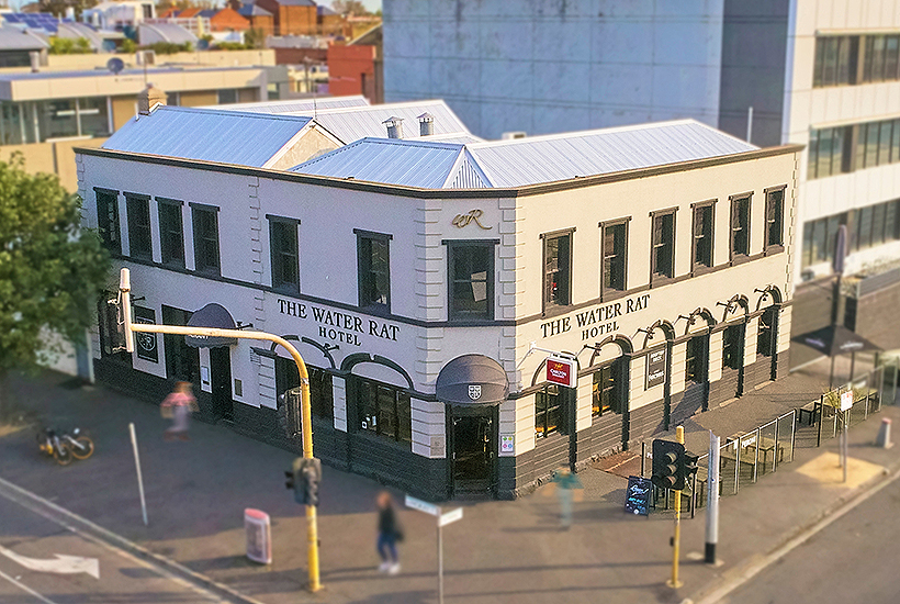 The Water Rat Hotel, in Moray St, South Melbourne.
