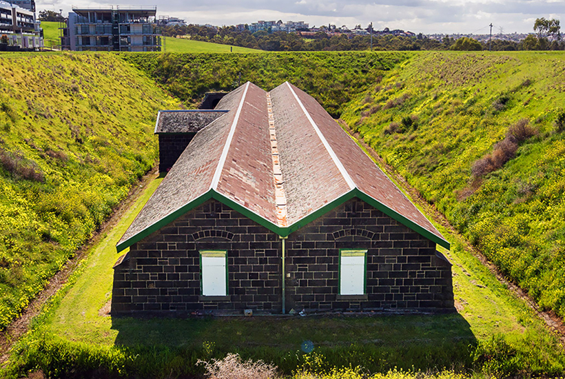 Jack’s Magazine features 13 bluestone buildings, constructed in the 1800s.
