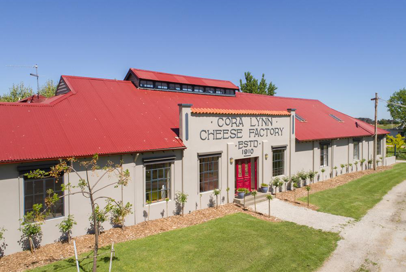 The Cora Lynn Cheese Factory has a whirlwind history.
