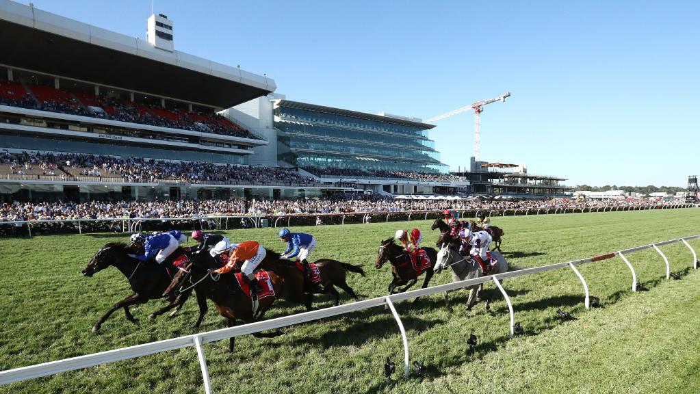 Buyers will have prime position at Pace’s new development on land at Flemington Racecourse in spring. Picture: Getty Images.
