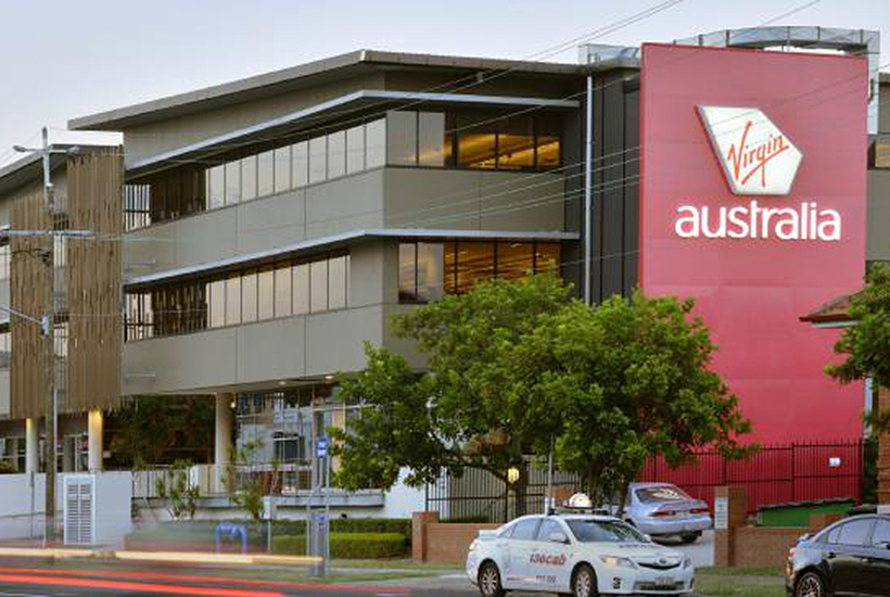 The Virgin head office at Bowen Hills in Brisbane.
