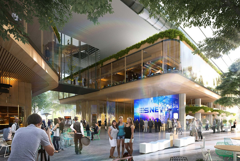 1 Denison St in North Sydney will be the new home of the Nine Network. Picture: Winten Property Group.
