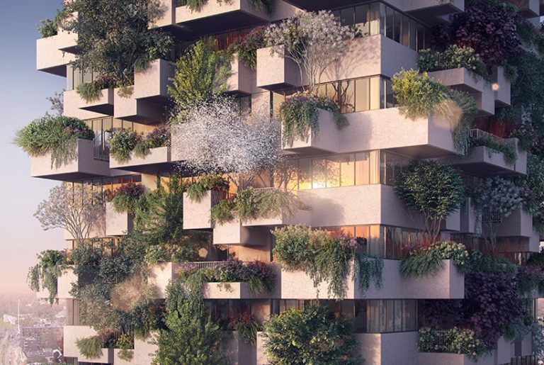 Vertical forests come to social housing