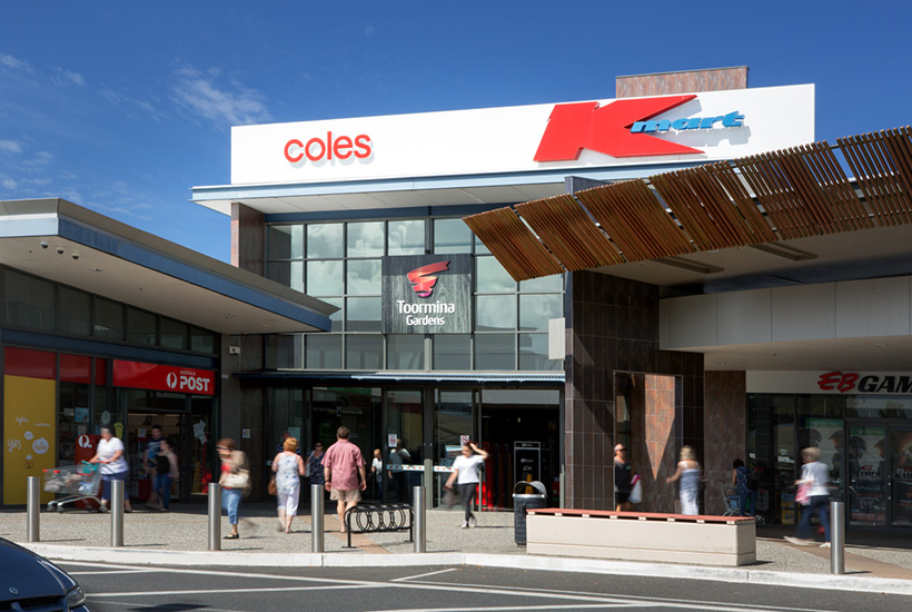 The Toormina Gardens Shopping Centre in Coffs Harbour.
