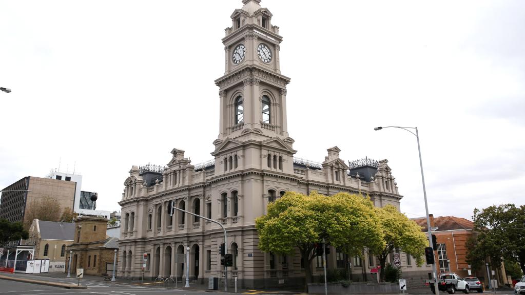 The former Geelong Post Office at corner of Ryrie and Gheringhap St. Picture: Mike Dugdale.
