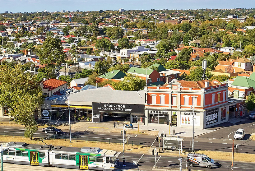 St Kilda’s Grosvenor Hotel is on the market.
