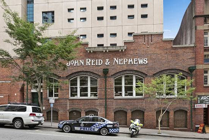 The site for the planned bar at 26 Charlotte St, Brisbane.
