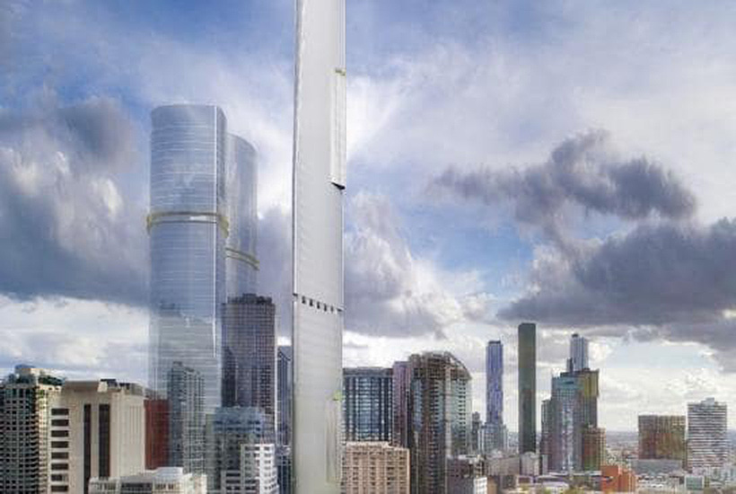 The ‘Magic’ tower would be the tallest structure in Victoria at 330m.
