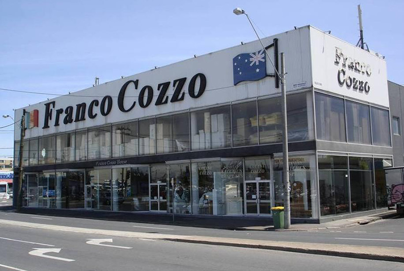 Franco Cozzo’s store on Hopkins St in Footscray.
