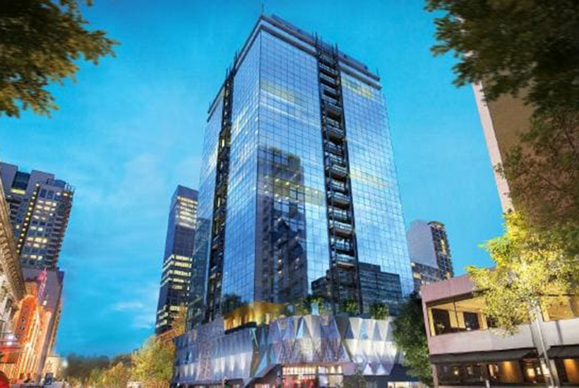 222 Exhibition St in Melbourne will soon be occupied by WeWork.
