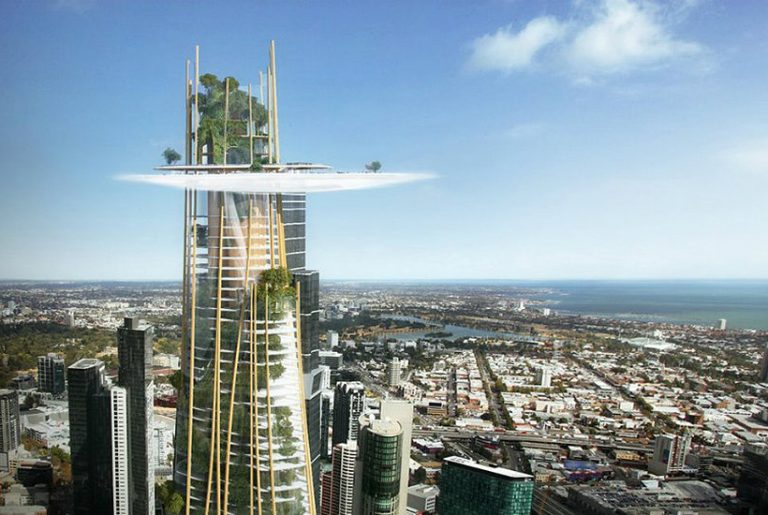 Cloud-shaped hotel among designs for Australia’s tallest building