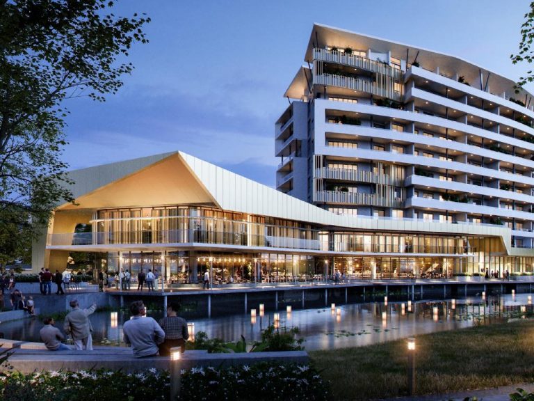 Retirement village features waterfront bar and snooker lounge