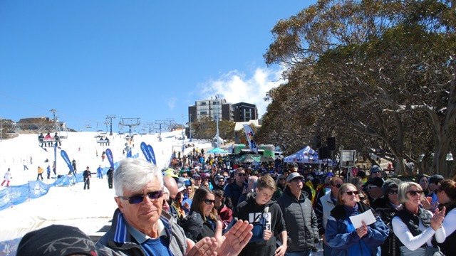 The auction of 61 chair lifts from Mt Buller’s Blue Bullet chairlift helped raise $100,000 for the local hospital. It marked the biggest sell-off on the mountain since 2012.
