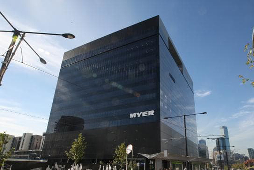 The new headquarters for Myer at 800 Collins St, Docklands. Picture: Paul Trezise
