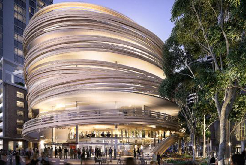 Artist impression of The Exchange complex. Picture: Supplied.
