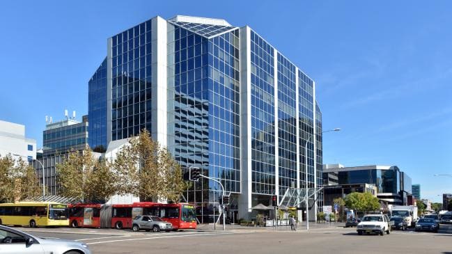 The KPMG building at 91 Phillip St, Parramatta.
