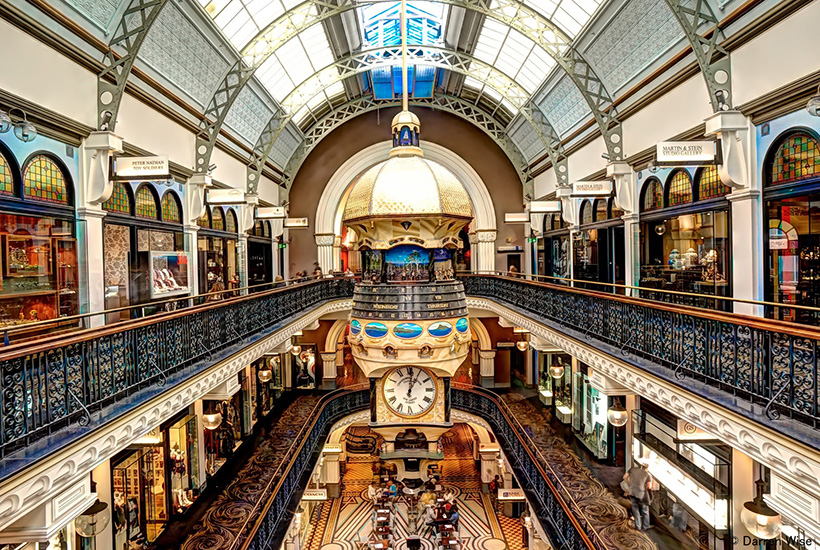 Sydney’s Queen Victoria Building.
