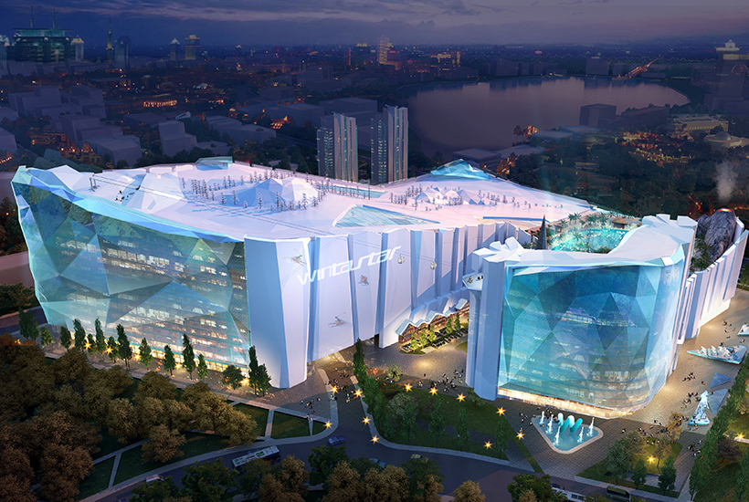 Wintastar Shanghai will be the world’s largest indoor ski resort,
