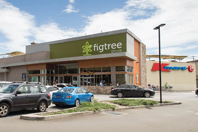 Figtree Grove shopping centre.
