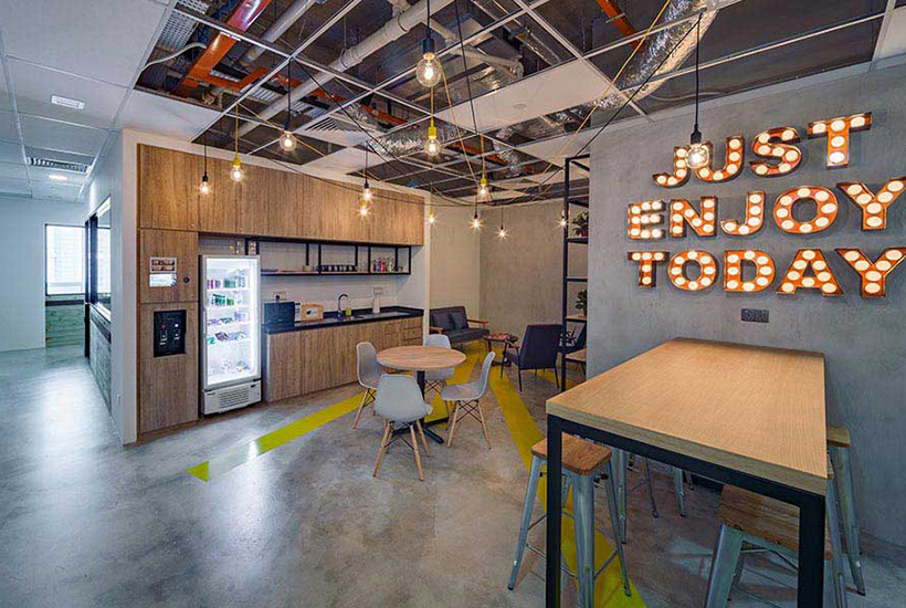 A JustCo co-working space. The company is set to launch in Australia.
