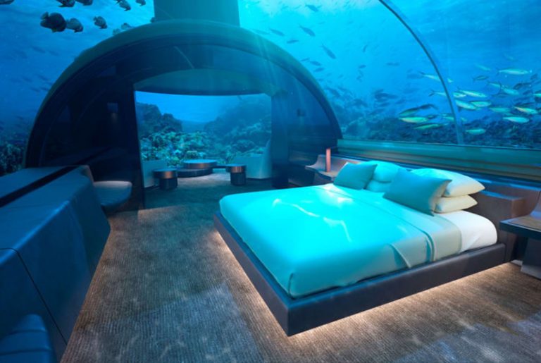 Sleep with the fishes at world’s first underwater villa