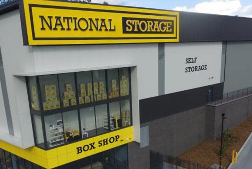 National Storage’s new Gold Coast facility at 116 Spencer Rd, Carrara.
