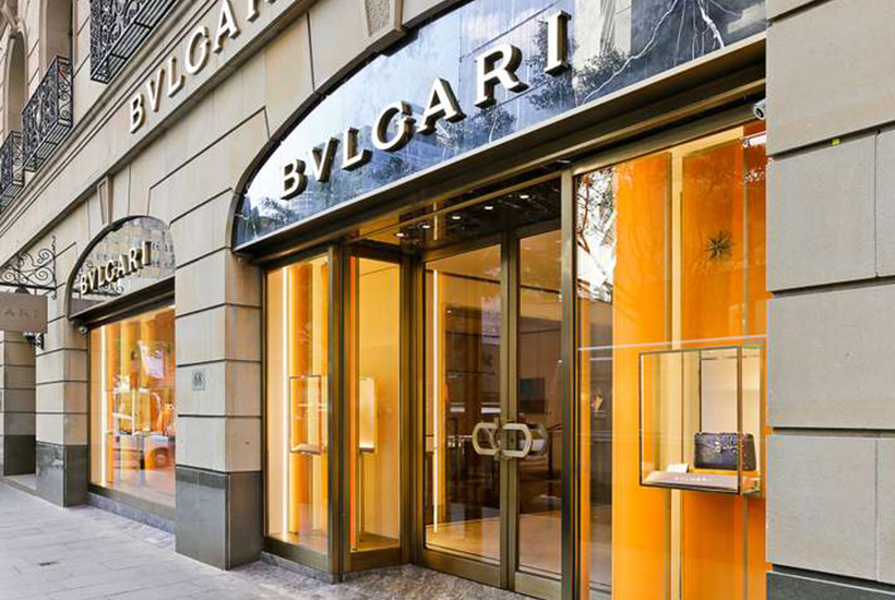 The Bvlgari store in Sydney’s CBD.
