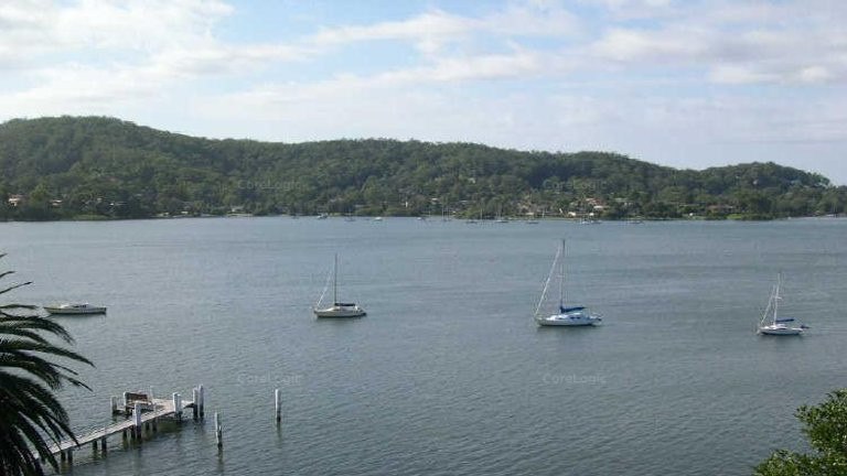 The waterfront view at East Gosford.
