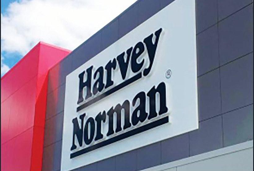 A Harvey Norman distribution centre is for sale.
