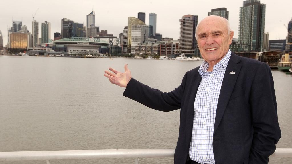 Billionaire Paul Little is also known as a chairman of Essendon Football Club and for setting up a Melbourne-Port Arlington ferry. Picture: Alison Wynd
