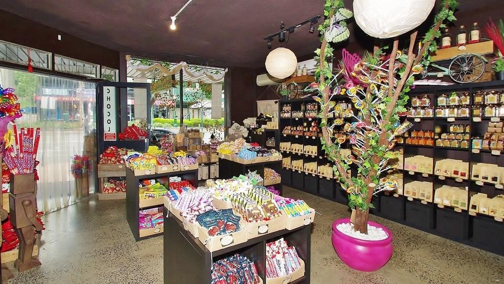 The Healesville Candy Emporium is up for grabs and will be sure to get mouths watering.
