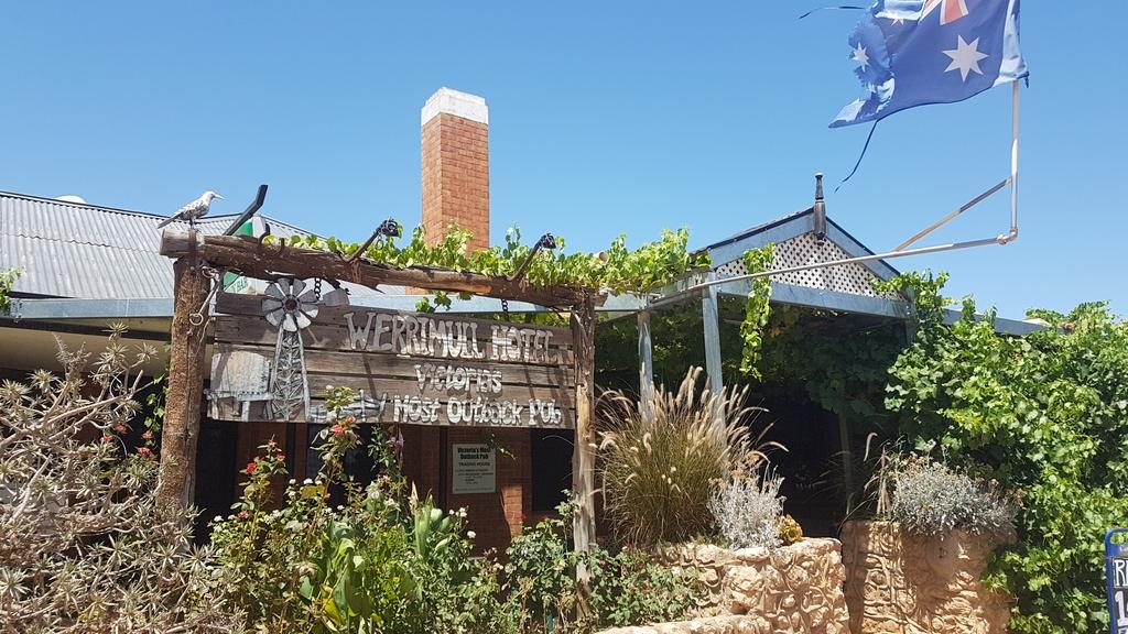 The Werrimull Hotel, Victoria’s most outback pub, is up for grabs.
