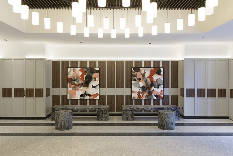 How 750kg marble blocks shaped new Quay West lobby