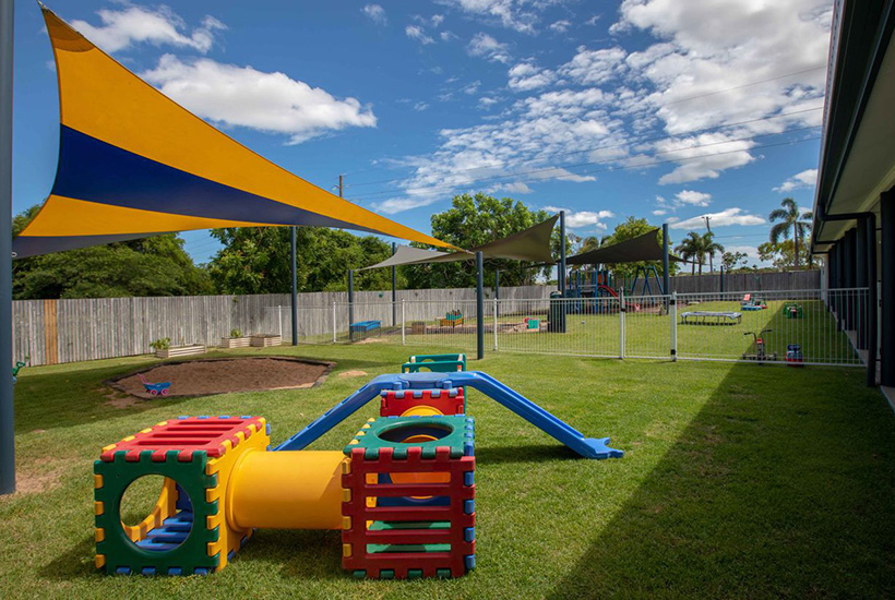 The childcare centre at Wulguru will be auctioned later this month.
