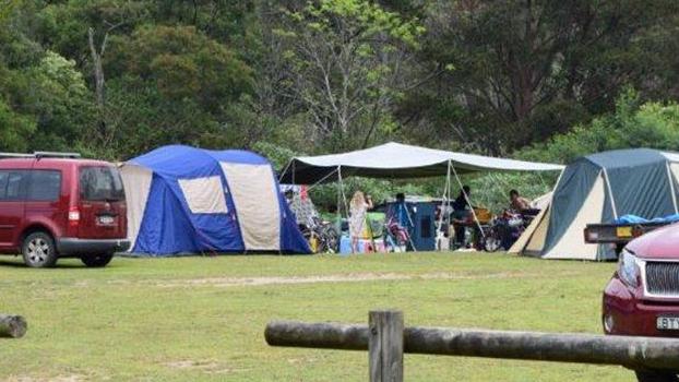 Campers at Coolendel.
