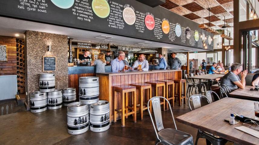 A Sydney property leased to Four Pines Brewery will be auctioned on Tuesday.
